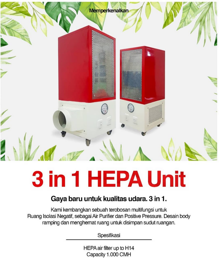 Air Purifier HEPA 3 IN 1 Unit - Gambar 4
