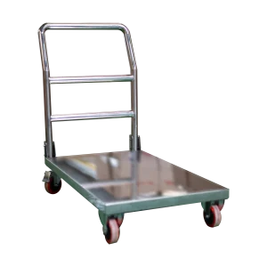 Troli Barang Lipat Stainless Steel