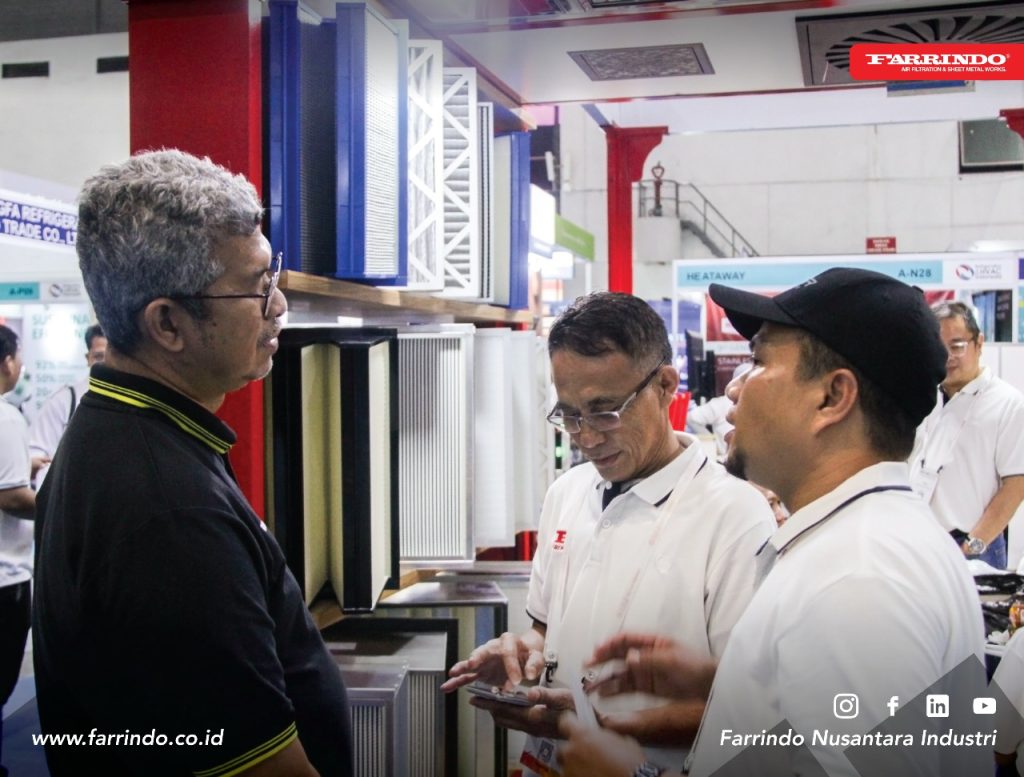 Pameran RHVAC Indonesia 2024 di JIExpo, Booth FARRINDO Ramai Pengunjung!