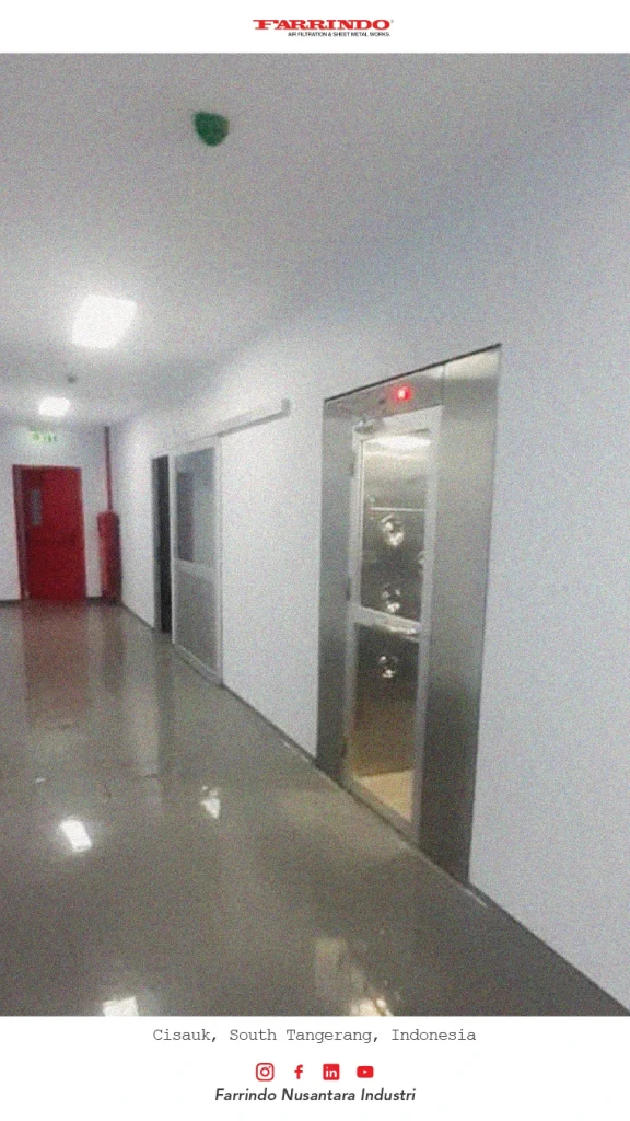 Pemasangan Air Shower untuk Pabrik Makanan di Cisauk, Tangerang