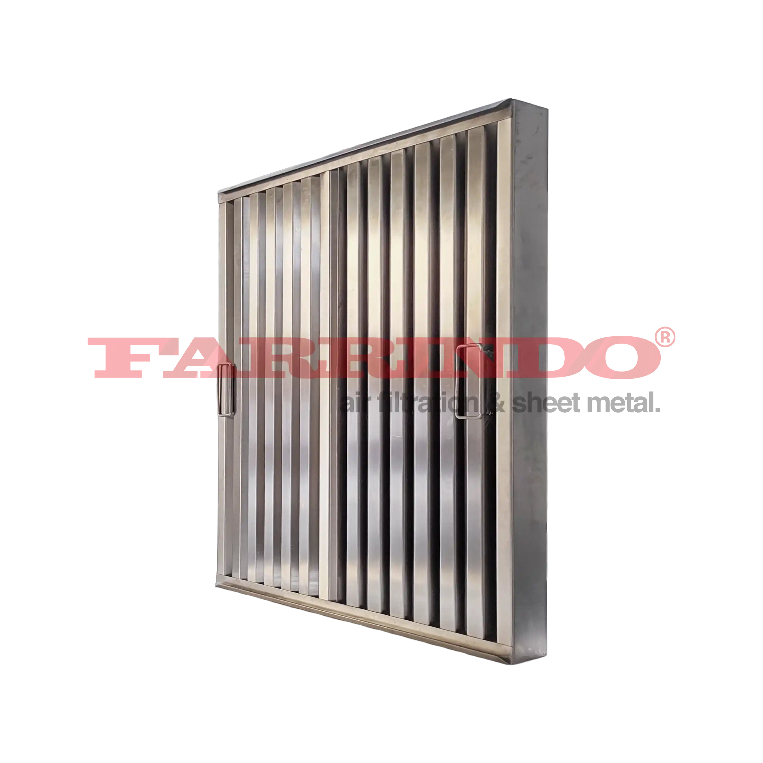 Aluminium Baffle Grease Filter - Gambar 2