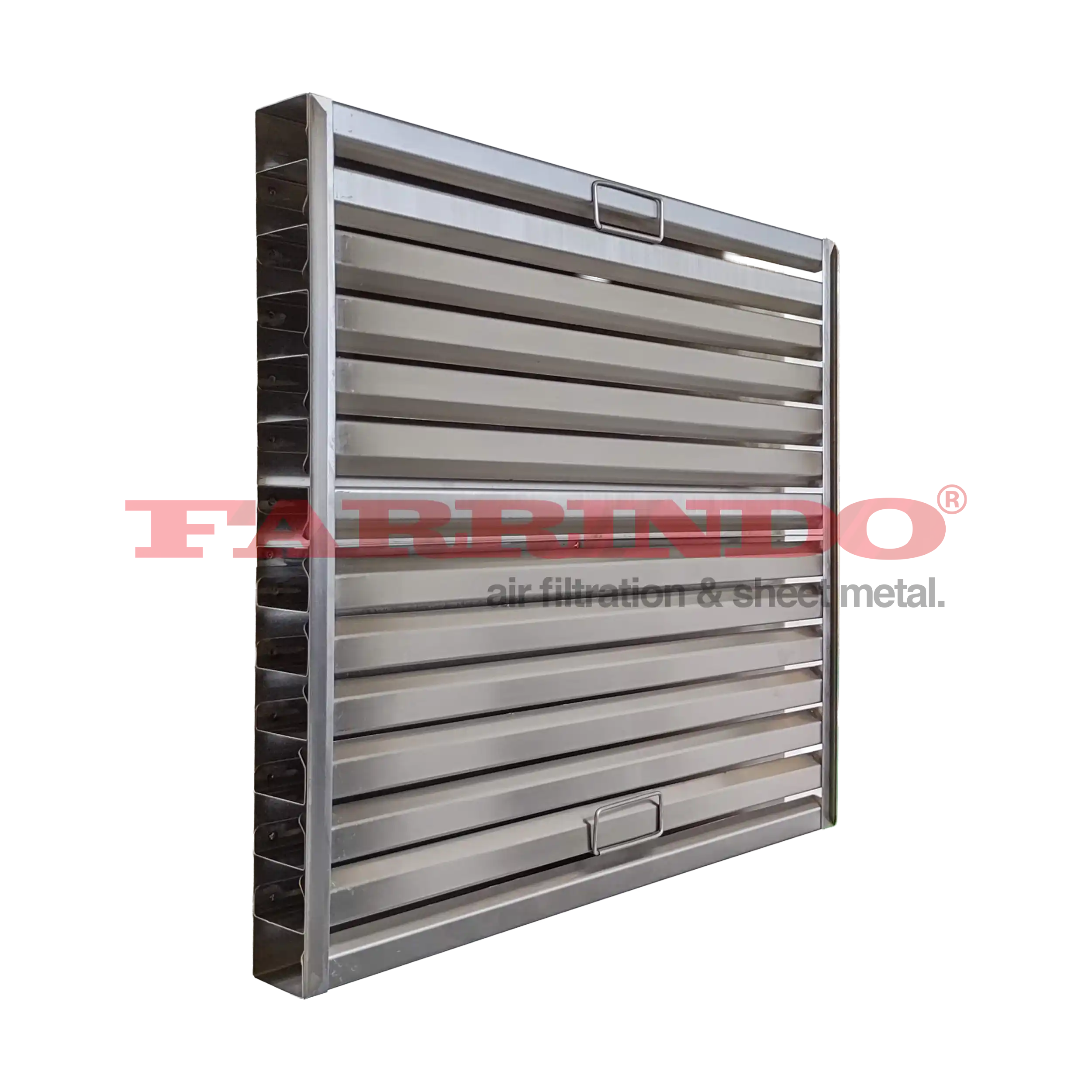 Aluminium Baffle Grease Filter - Gambar 3