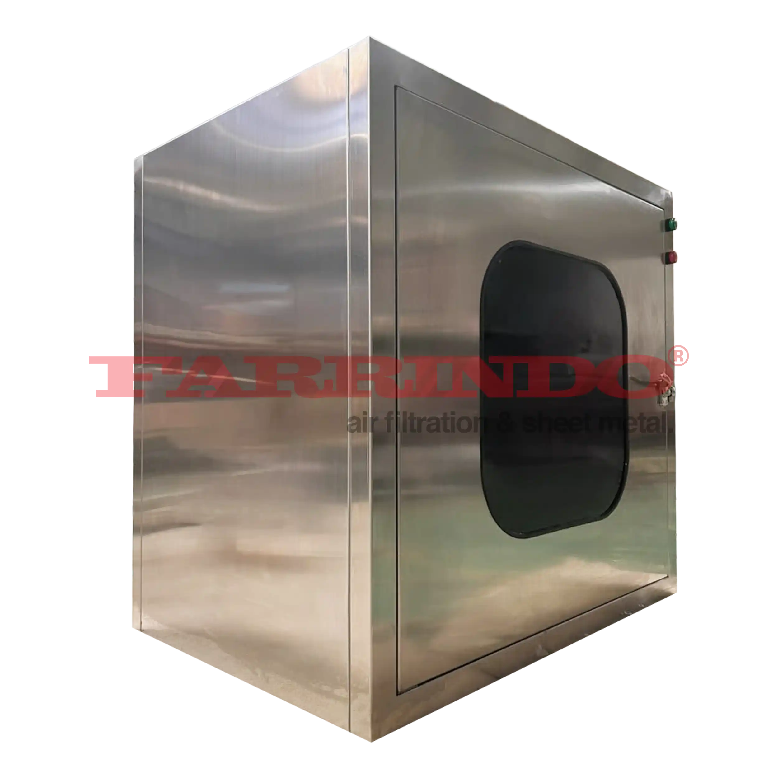 Pass Box Stainless Steel (Interlock - Pivot Hinge) - Gambar 2